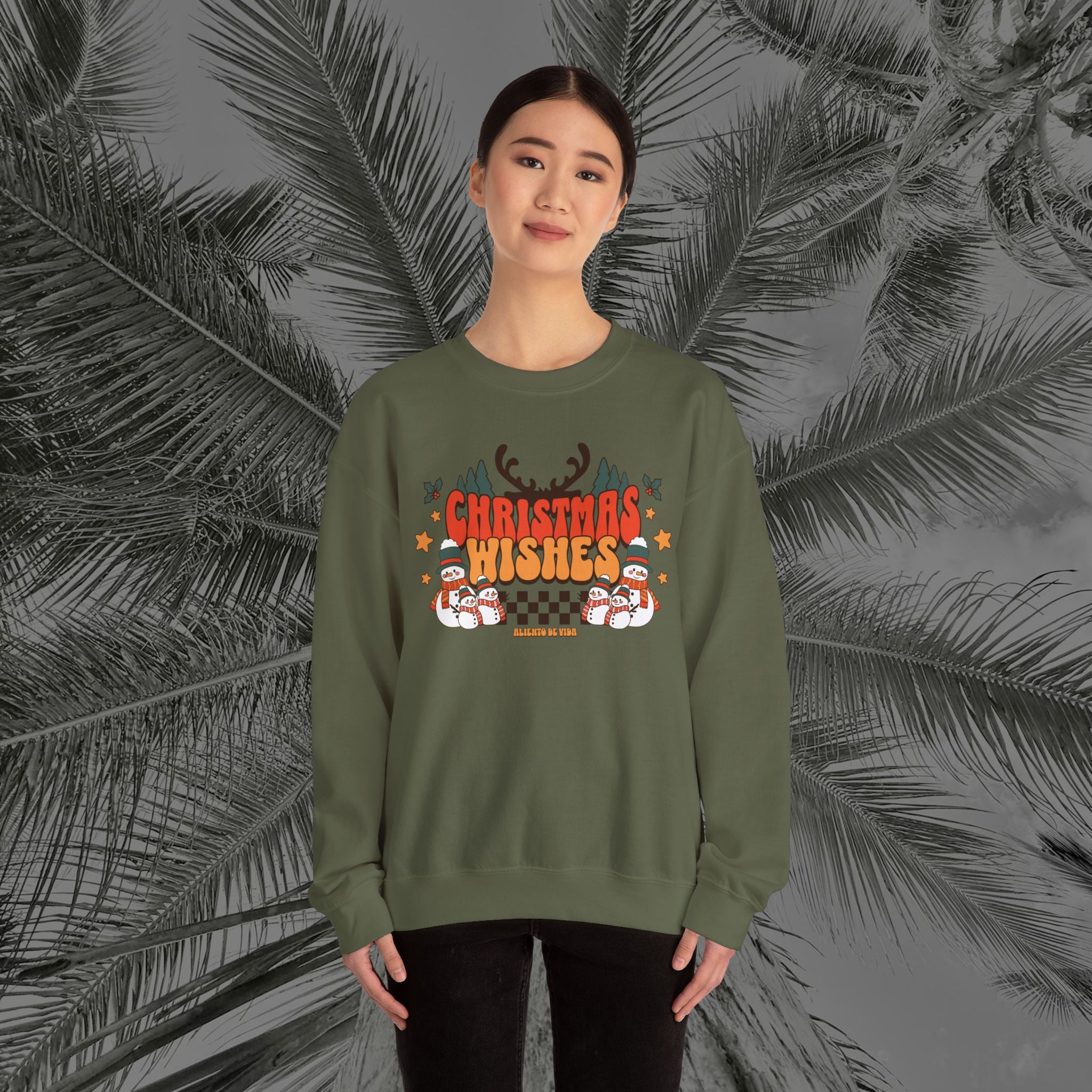Chillin’ With My Snowmies - (UNISEX) Cozy Crewneck Sweatshirt - Aliento De Vida
