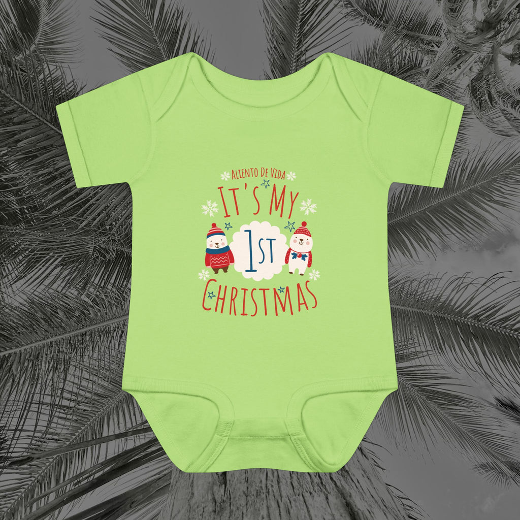 Little North Pole Newbie - (UNISEX) Baby Bodysuit / Infant Onesie - Aliento De Vida
