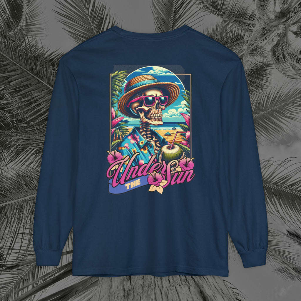 Resting Beach Face - (UNISEX) Long Sleeve Shirt - Aliento De Vida