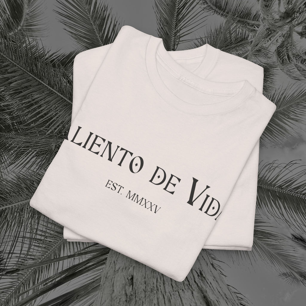 Wings of Grace - Back Design - Heavy Cotton Tee - Aliento De Vida