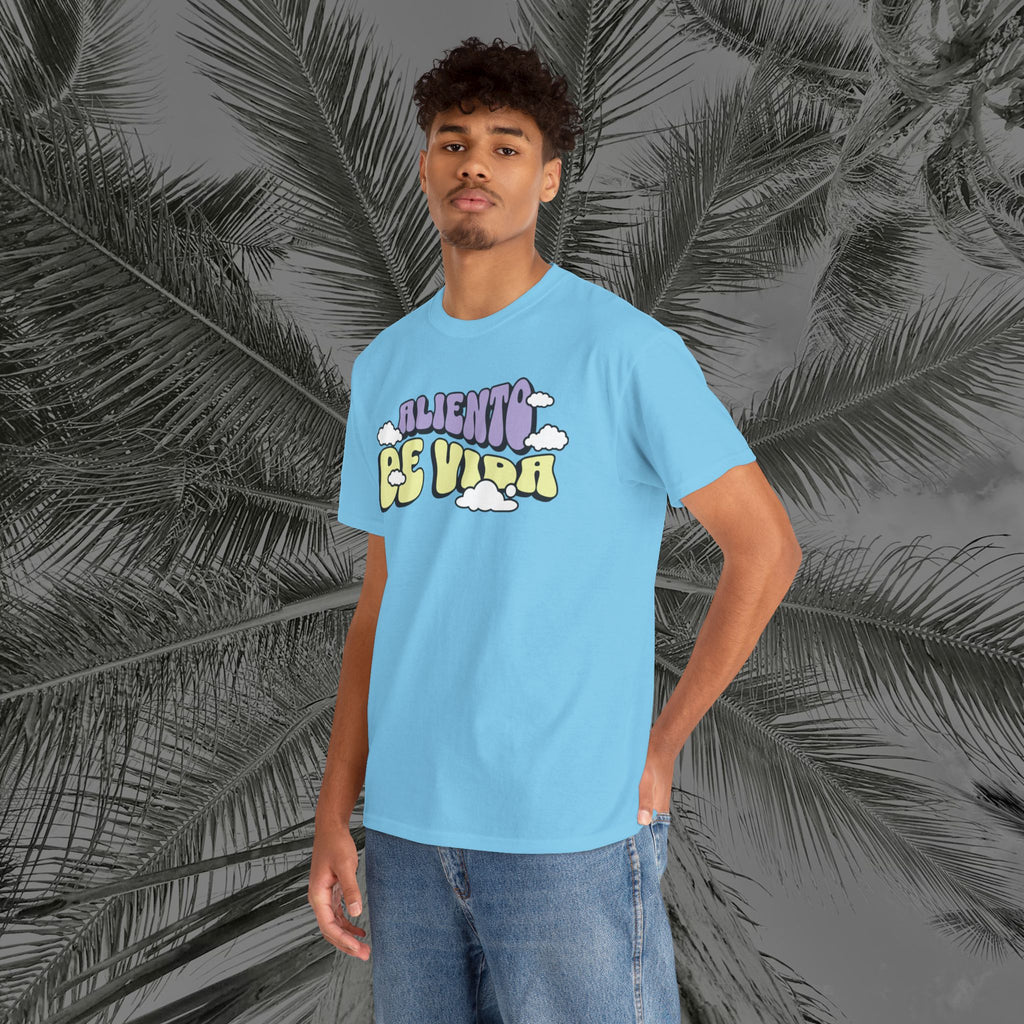 Clouds #1 - (UNISEX) Heavy Cotton T-Shirt - Aliento De Vida