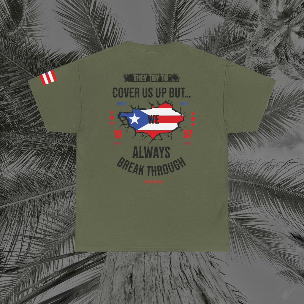 WE ARE PUERTO RICAN - PR COLLECTION - (UNISEX) Heavy Cotton Tee - Aliento De Vida
