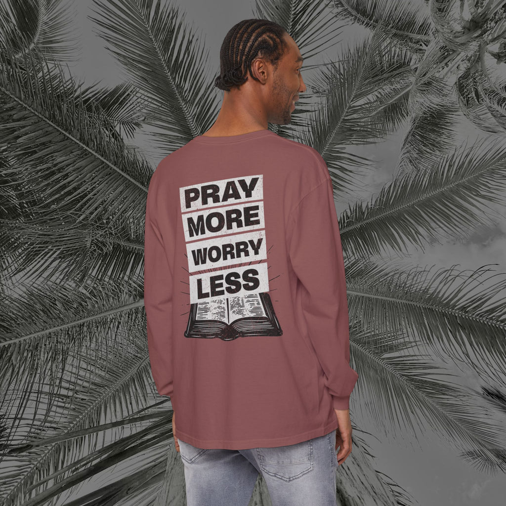 Peace Through Prayer - (UNISEX) Long Sleeve Shirt - Aliento De Vida