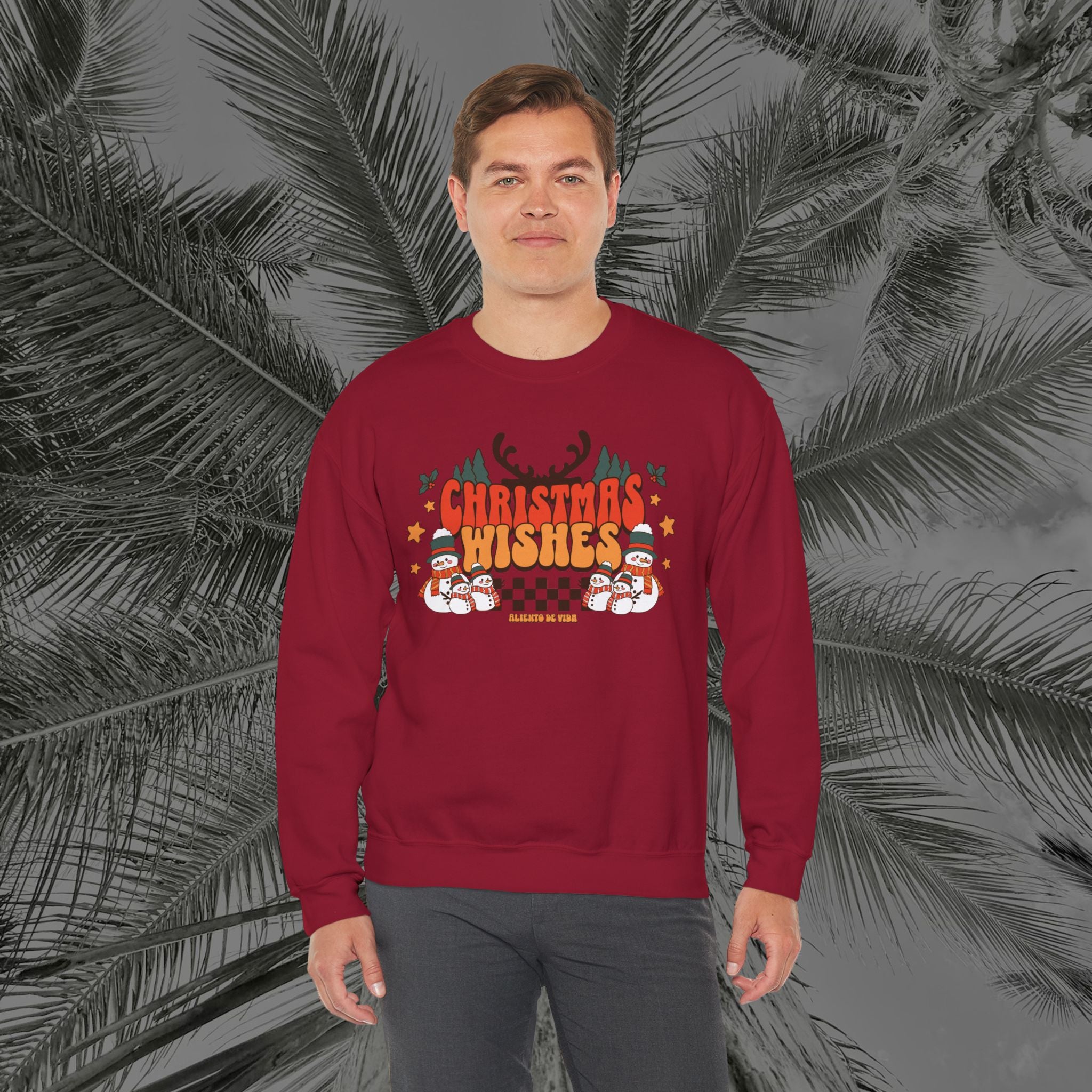 Chillin’ With My Snowmies - (UNISEX) Cozy Crewneck Sweatshirt - Aliento De Vida