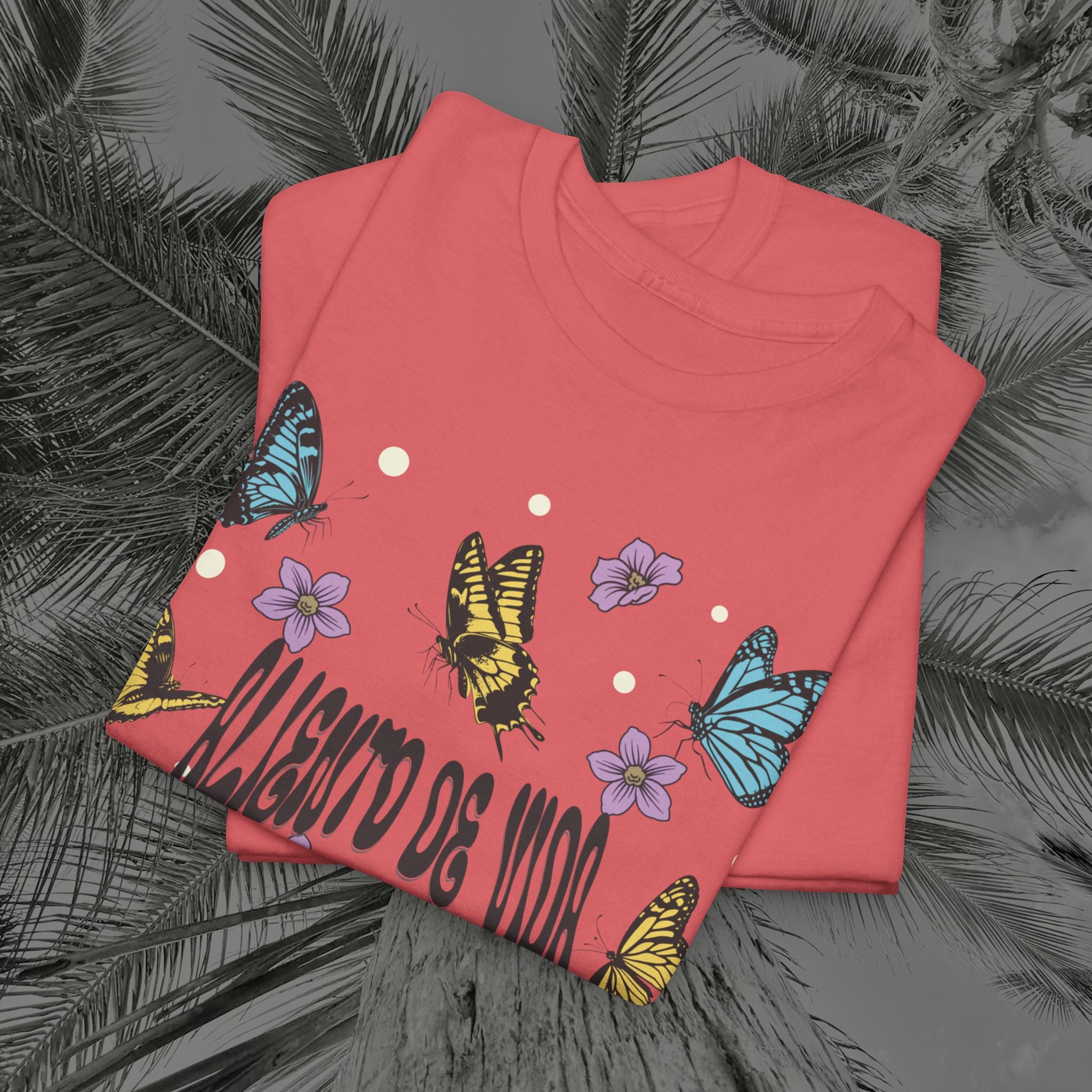 Butterfly Effect #2 - (UNISEX) Heavy Cotton T-Shirt - Aliento De Vida
