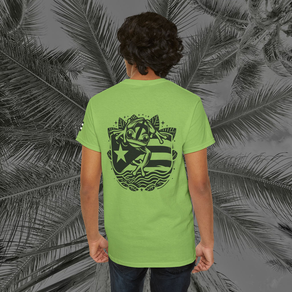 Frog Of The Island - PR COLLECTION - (UNISEX) Heavy Cotton Tee - Aliento De Vida
