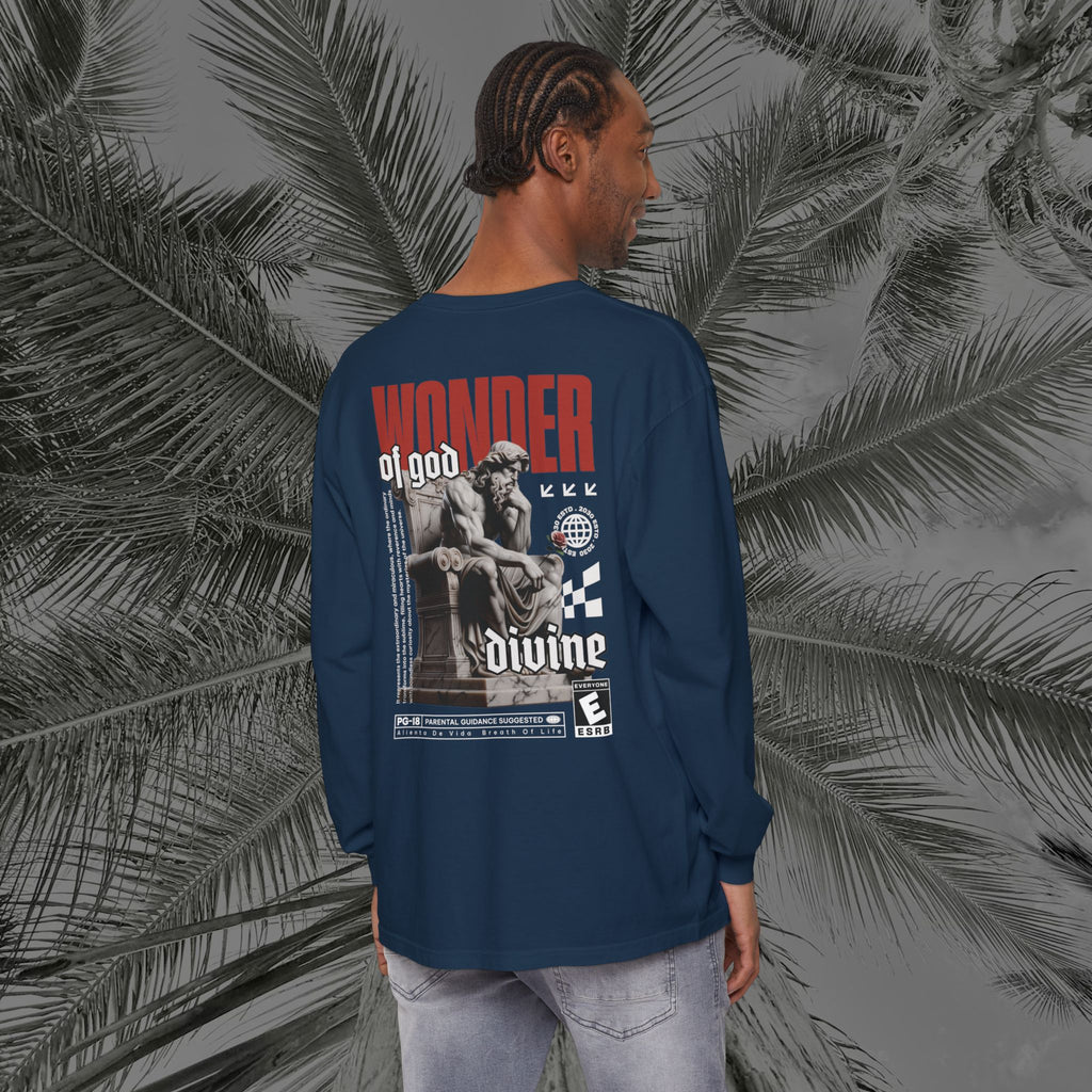 Throne of the Divine - (UNISEX) Long Sleeve Shirt - Aliento De Vida