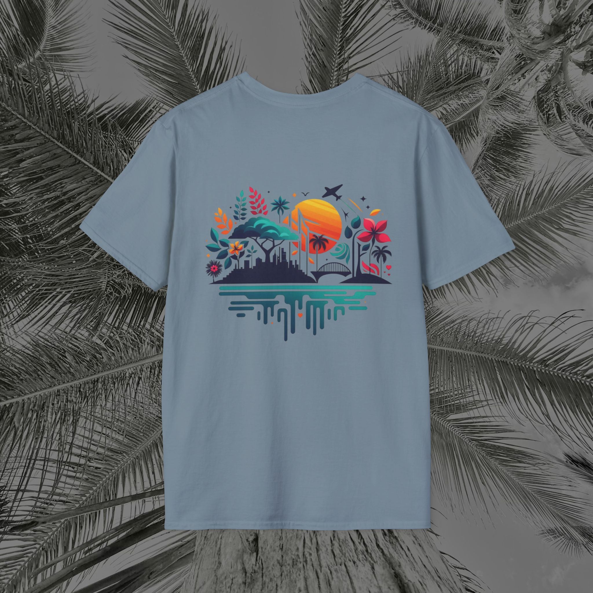 Vibrant Vibes - (UNISEX) Soft style T-Shirt - Aliento De Vida