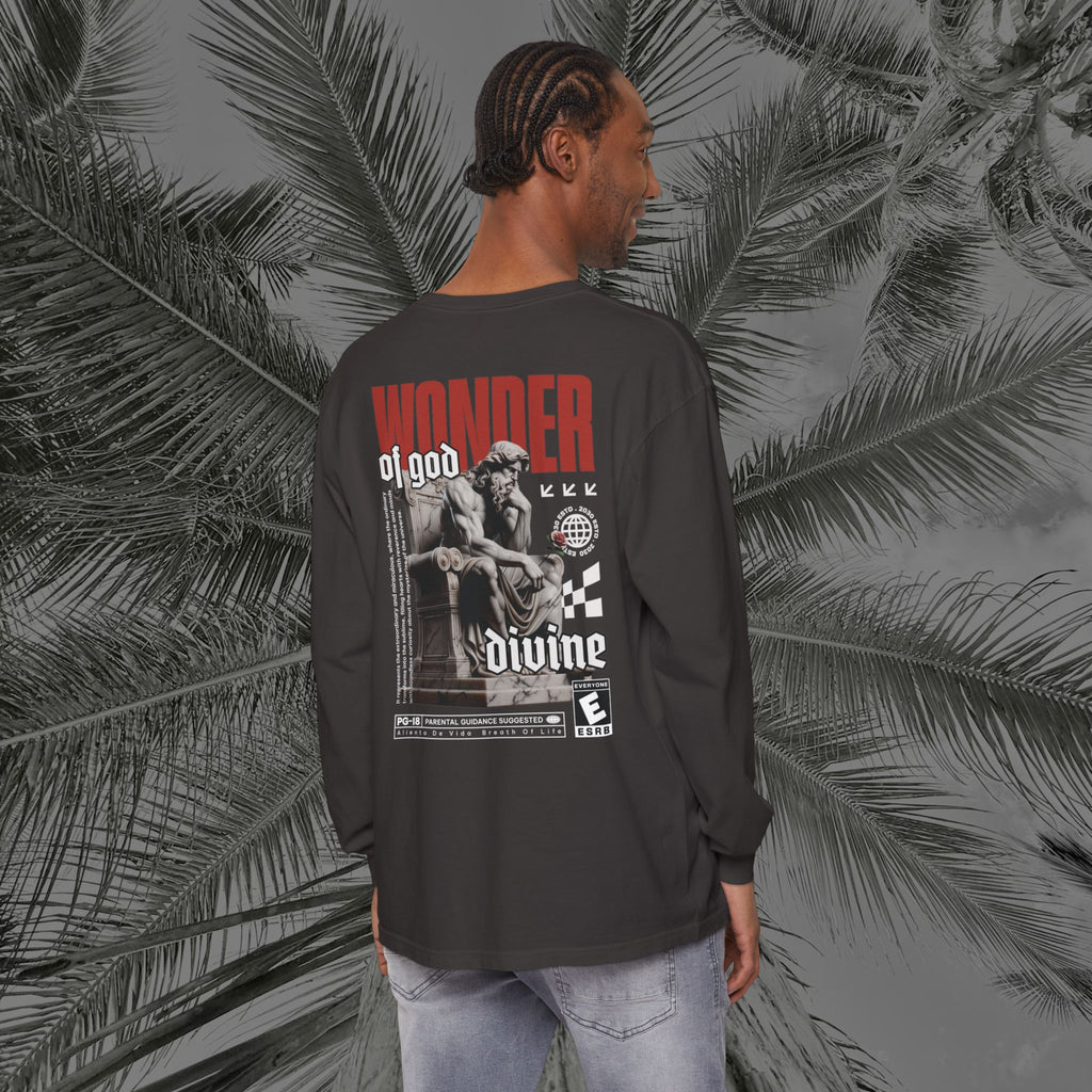 Throne of the Divine - (UNISEX) Long Sleeve Shirt - Aliento De Vida