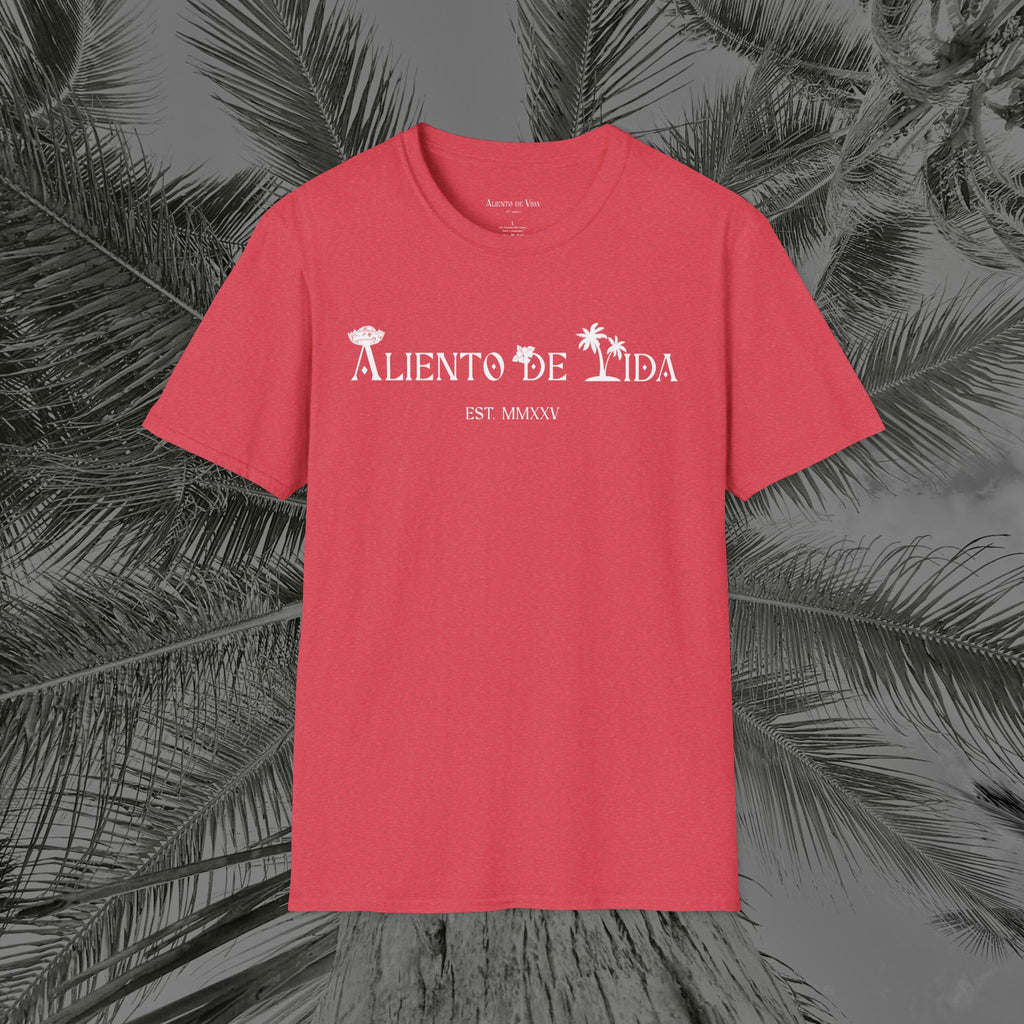 A Slice of Paradise - PR COLLECTION - (UNISEX) Soft style T-Shirt - Aliento De Vida