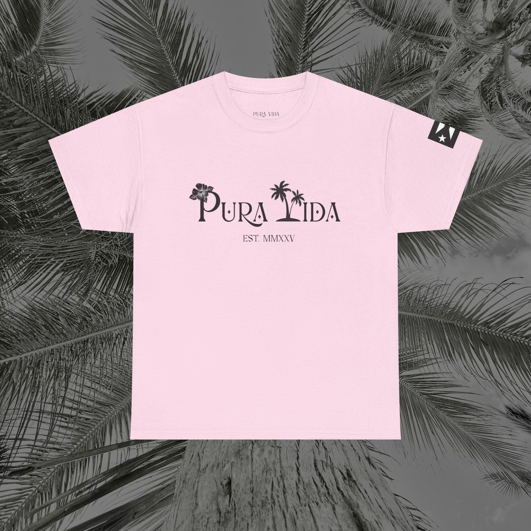 Isla Vibrante - PR COLLECTION - (UNISEX) Heavy Cotton Tee - Aliento De Vida