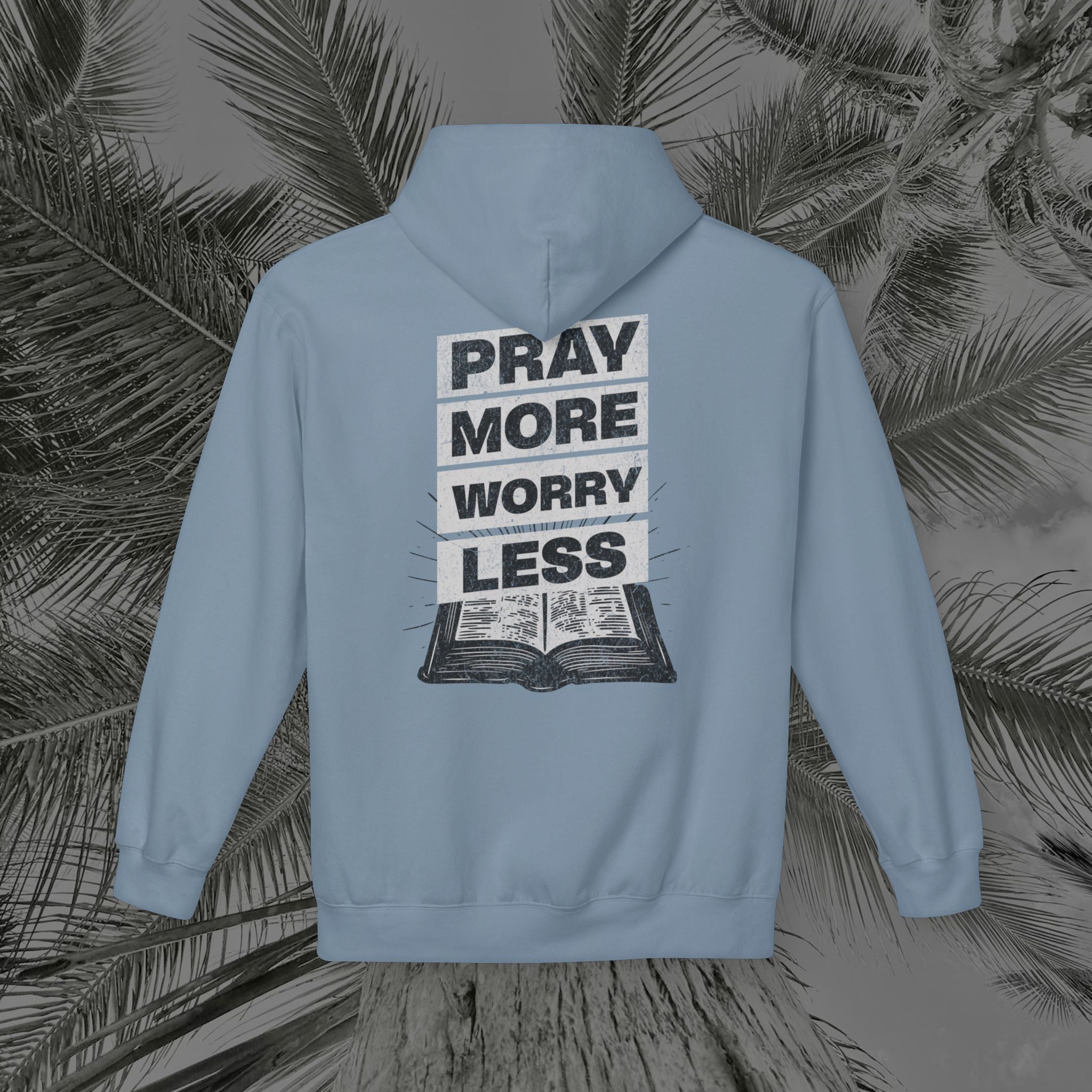 Peace Through Prayer - (UNISEX) Midweight Fleece Hoodie - Aliento De Vida