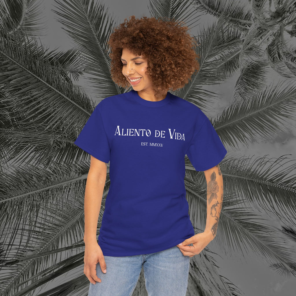 Peace Through Prayer - (UNISEX) Heavy Cotton Tee - Aliento De Vida