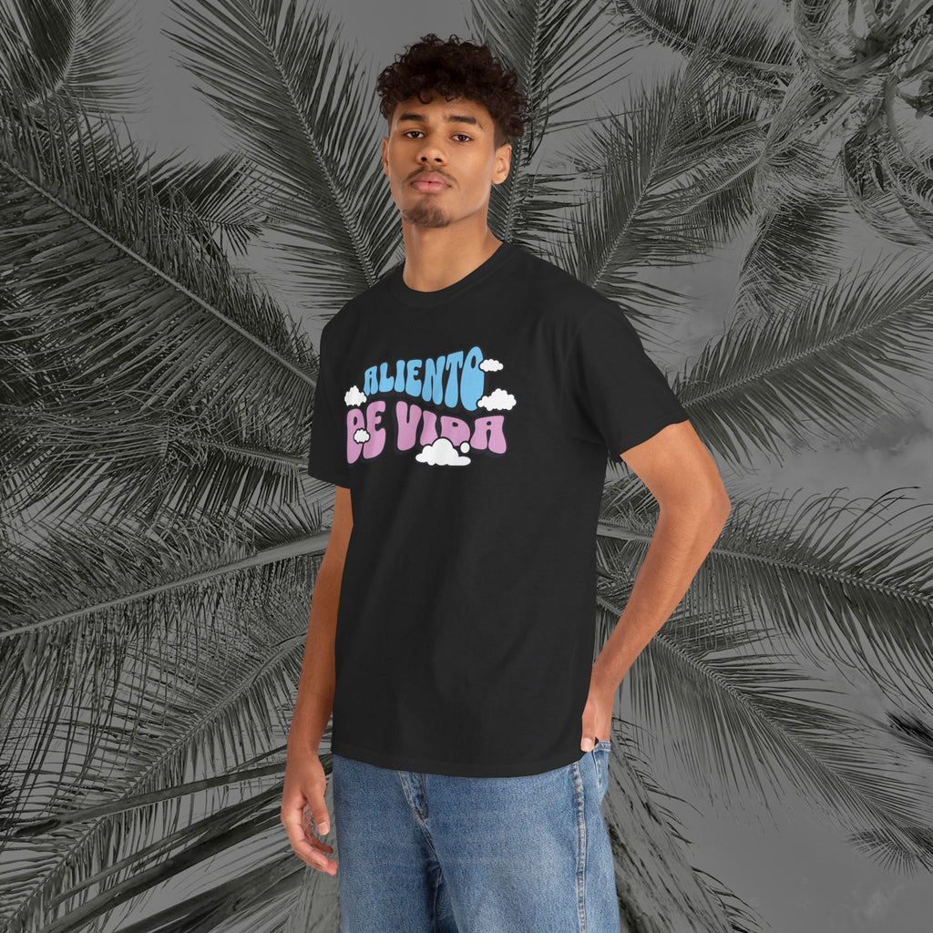 Clouds #3 - (UNISEX) Heavy Cotton T-Shirt - Aliento De Vida