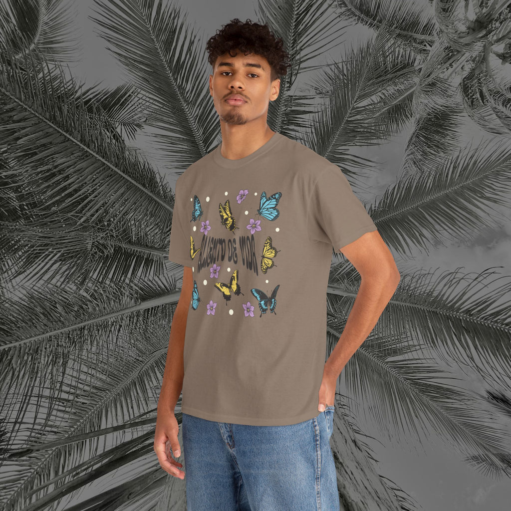 Butterfly Effect #2 - (UNISEX) Heavy Cotton T-Shirt - Aliento De Vida
