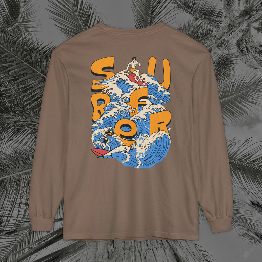 Ocean Motion - (UNISEX) Long Sleeve T-Shirt - Aliento de Vida