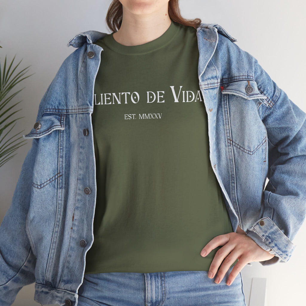 Peace Through Prayer - (UNISEX) Heavy Cotton Tee - Aliento De Vida