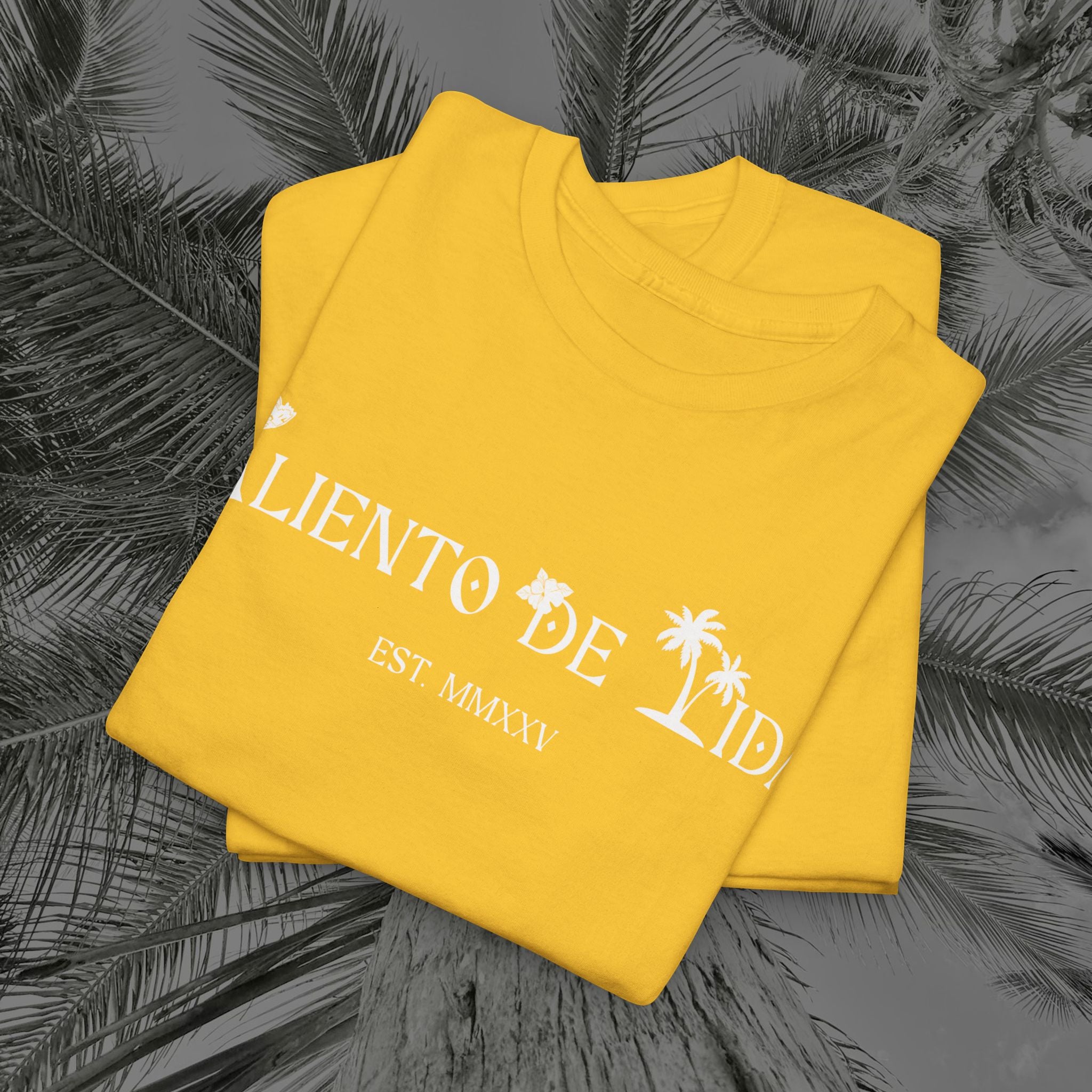 Crack Open A Unique Medalla - PR COLLECTION - (UNISEX) Heavy Cotton Tee - Aliento De Vida