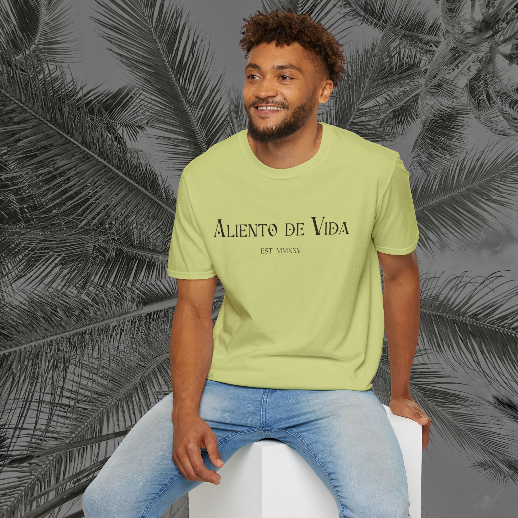 Vibrant Vibes - (UNISEX) Soft style T-Shirt - Aliento De Vida