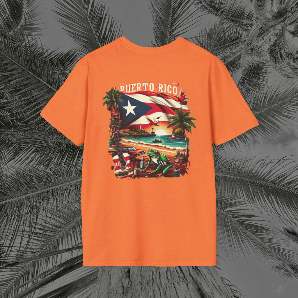 Coqui De La Playa - PR COLLECTION - (UNISEX) T-Shirt - Aliento De Vida