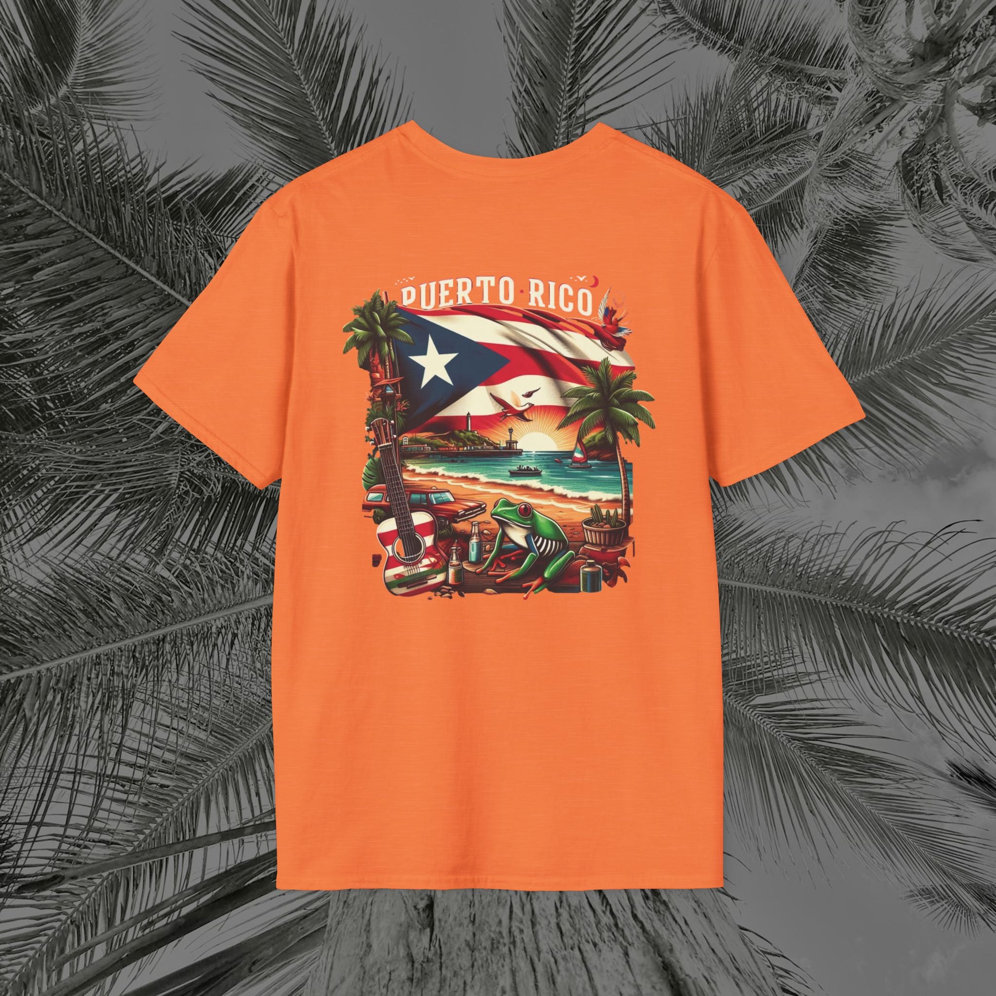 Coqui De La Playa - PR COLLECTION - (UNISEX) T-Shirt - Aliento De Vida
