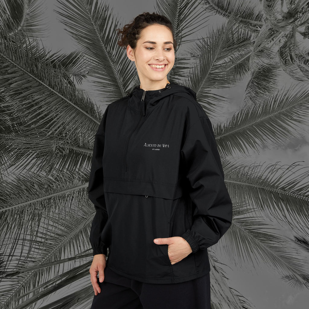 Packable Anorak Jacket – (UNISEX) Lightweight Windbreaker - Aliento De Vida