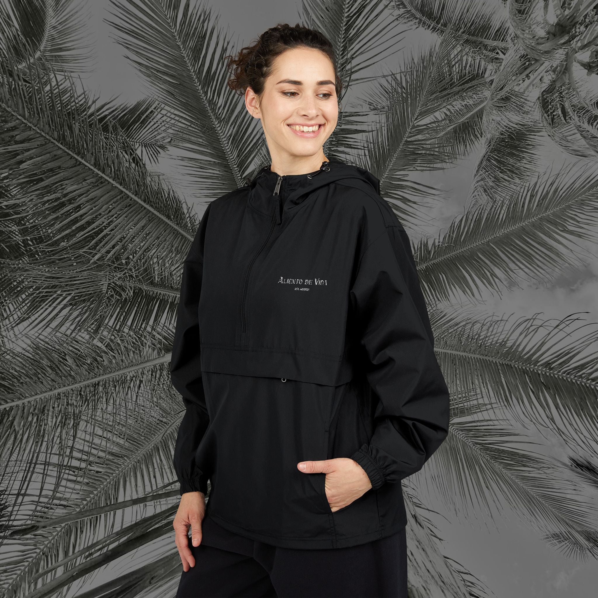 Packable Anorak Jacket – (UNISEX) Lightweight Windbreaker - Aliento De Vida