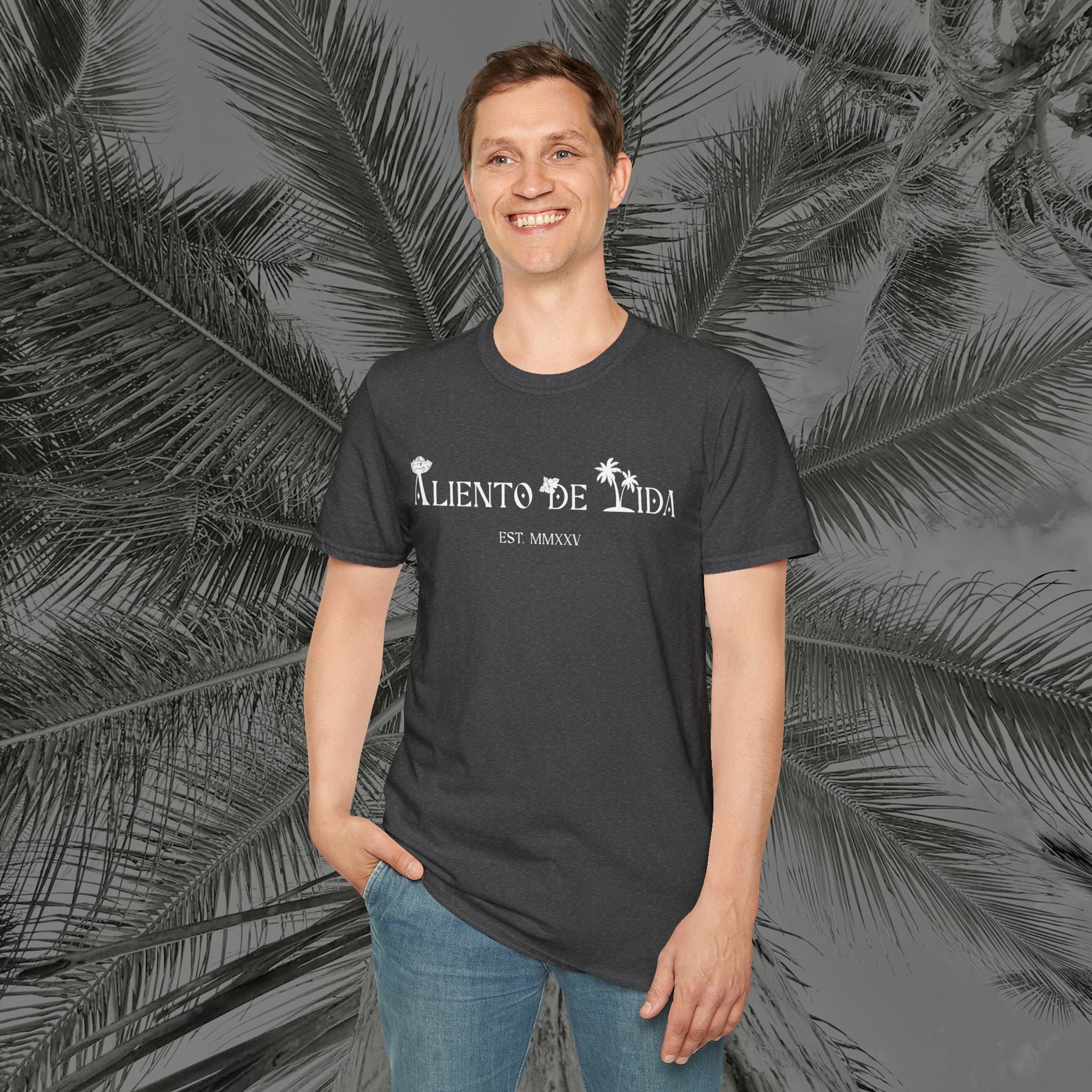 A Slice of Paradise - PR COLLECTION - (UNISEX) Soft style T-Shirt - Aliento De Vida
