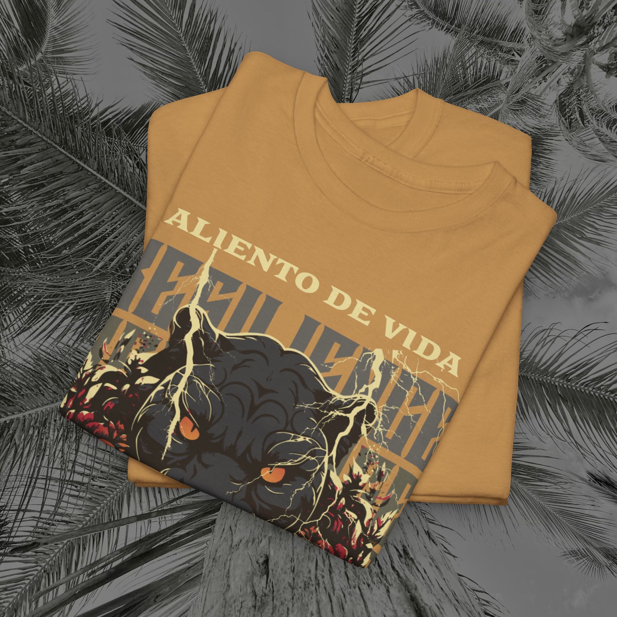 Rise of the Panther - (UNISEX) Heavy Cotton Tee - Aliento De Vida