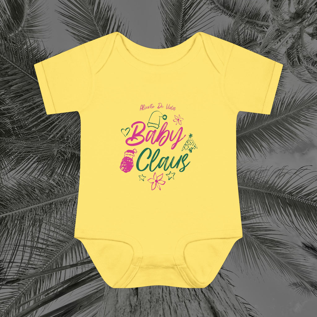 Baby Claus Magic - (Girls) Baby Bodysuit / Infant Onesie - Aliento De vida