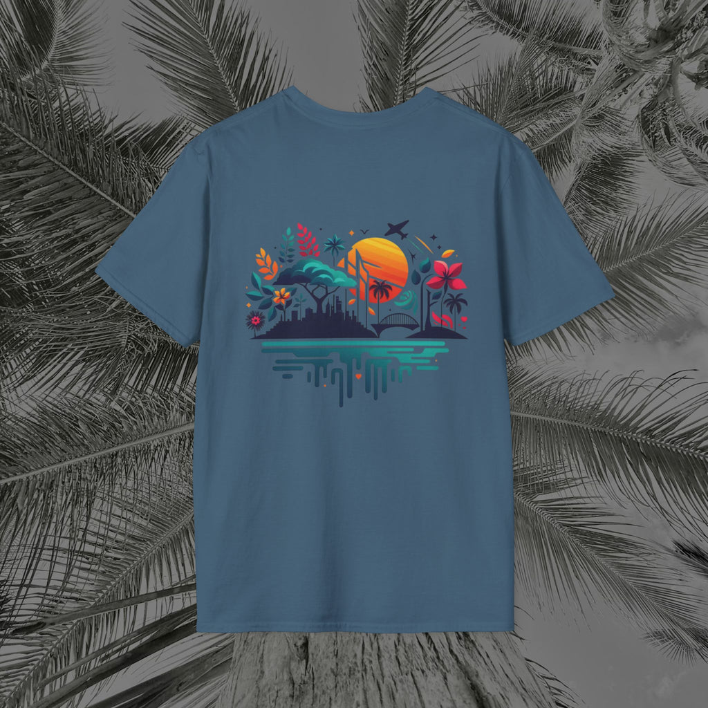 Vibrant Vibes - (UNISEX) Soft style T-Shirt - Aliento De Vida