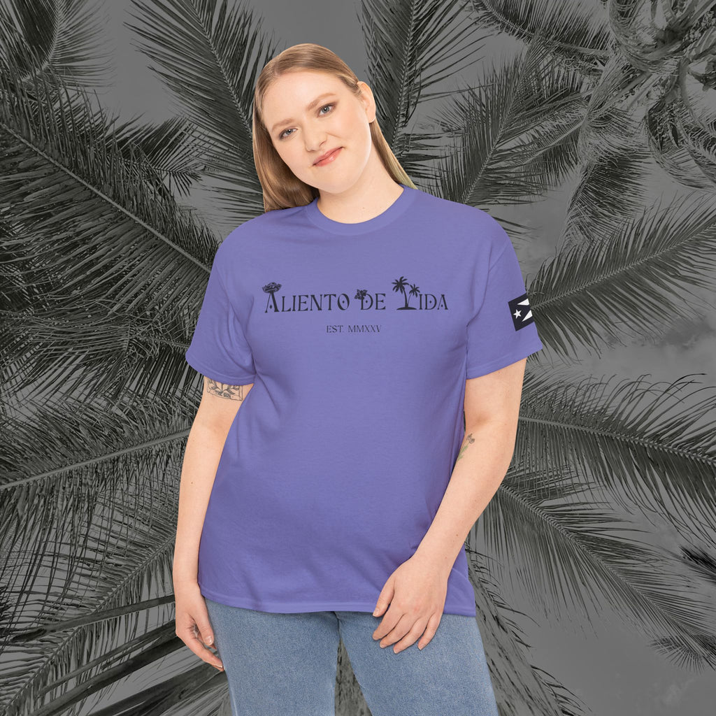 Frog Of The Island - PR COLLECTION - (UNISEX) Heavy Cotton Tee - Aliento De Vida