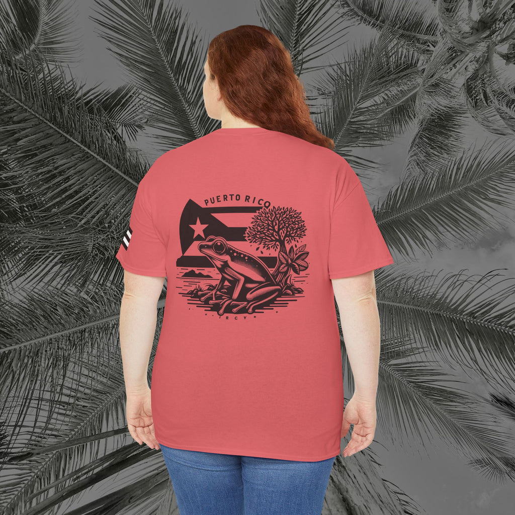 Coqui Crazy - PR COLLECTION - (UNISEX) Heavy Cotton Tee - Aliento De Vida