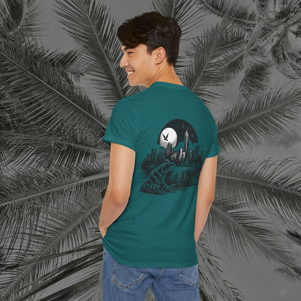 Urban Amphibian - (UNISEX) Heavy Cotton Tee - Aliento De Vida