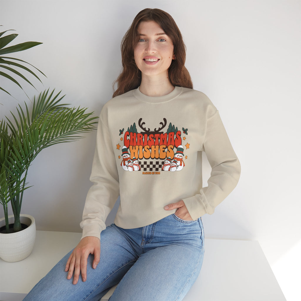 Chillin’ With My Snowmies - (UNISEX) Cozy Crewneck Sweatshirt - Aliento De Vida