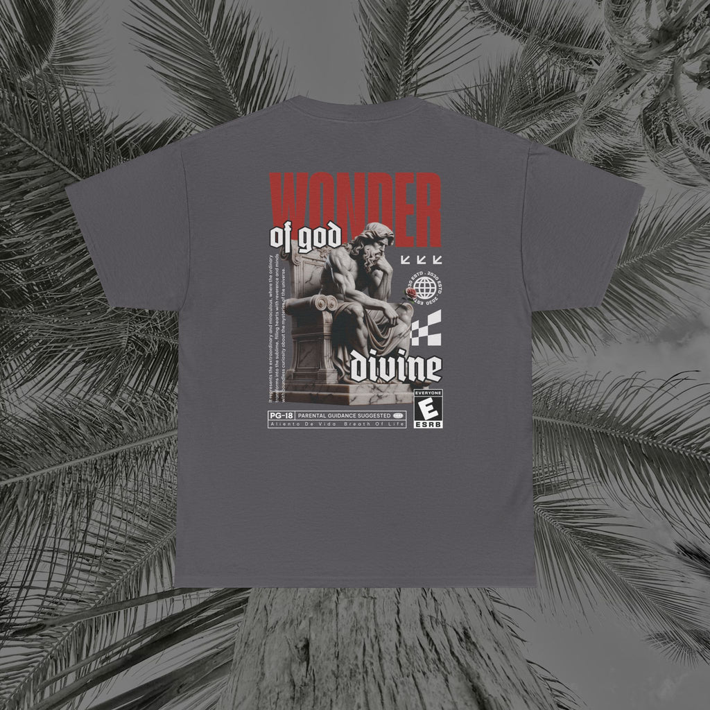 Throne of the Divine - (UNSEX) Heavy Cotton T-Shirt - Aliento De Vida