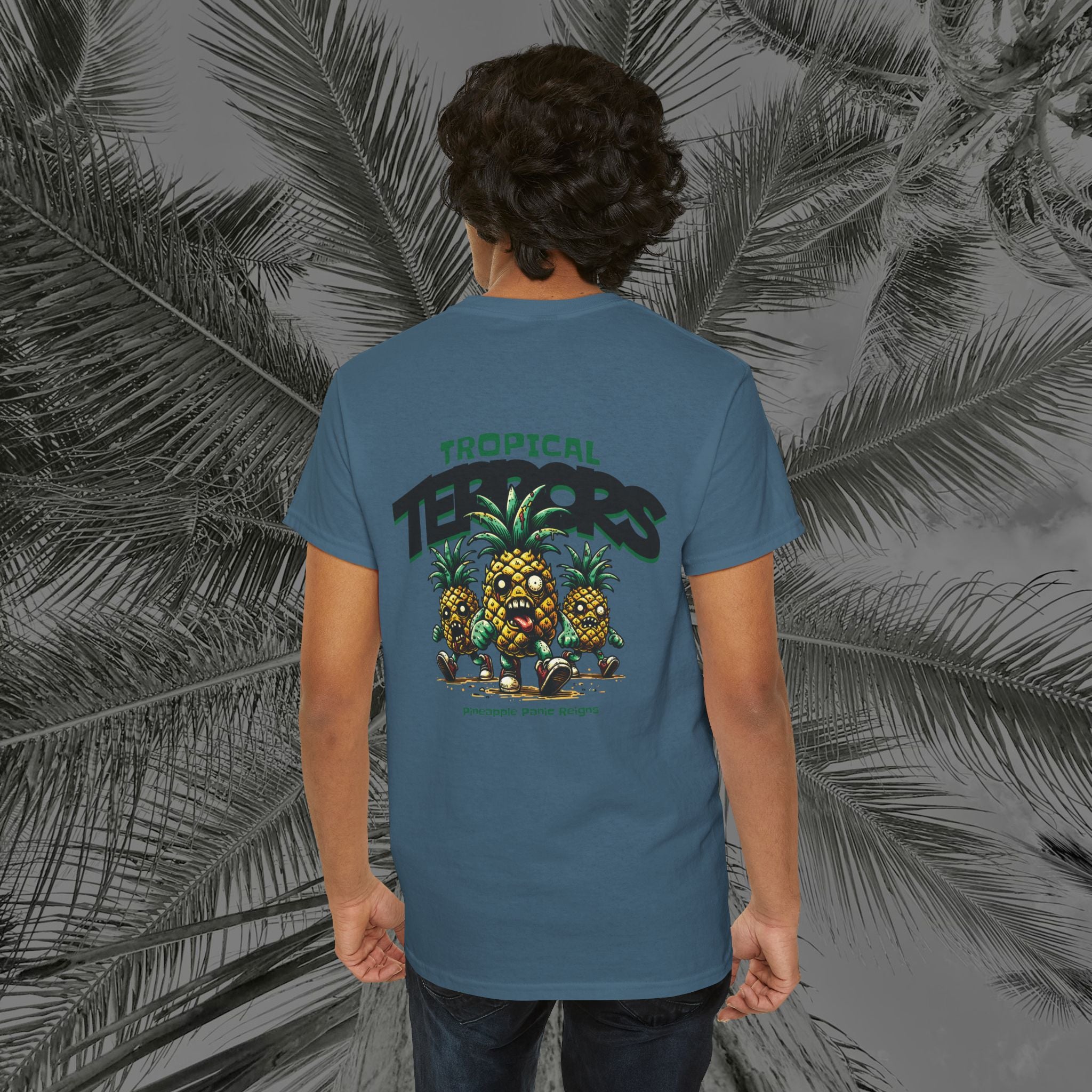 Tropical Terrors - (UNISEX) Heavy Cotton T-Shirt - Aliento De Vida
