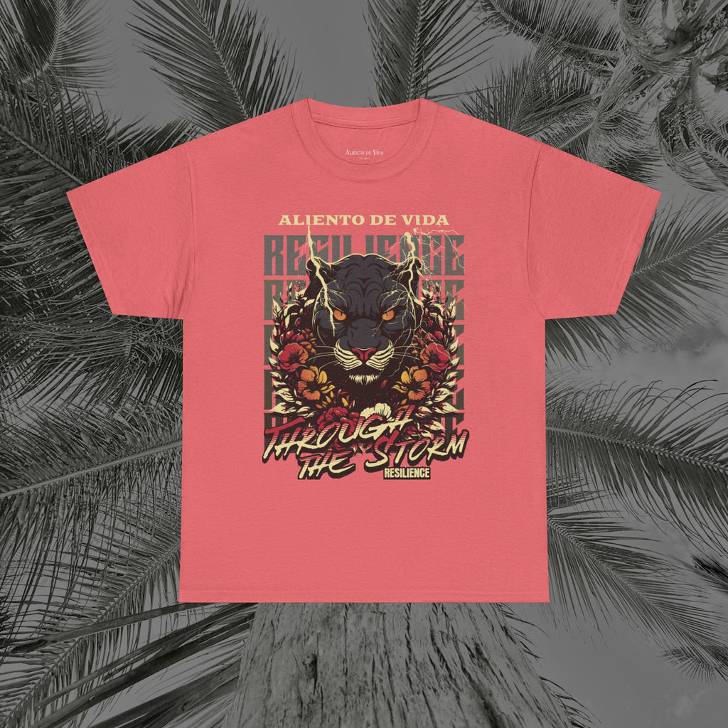 Rise of the Panther - (UNISEX) Heavy Cotton Tee - Aliento De Vida