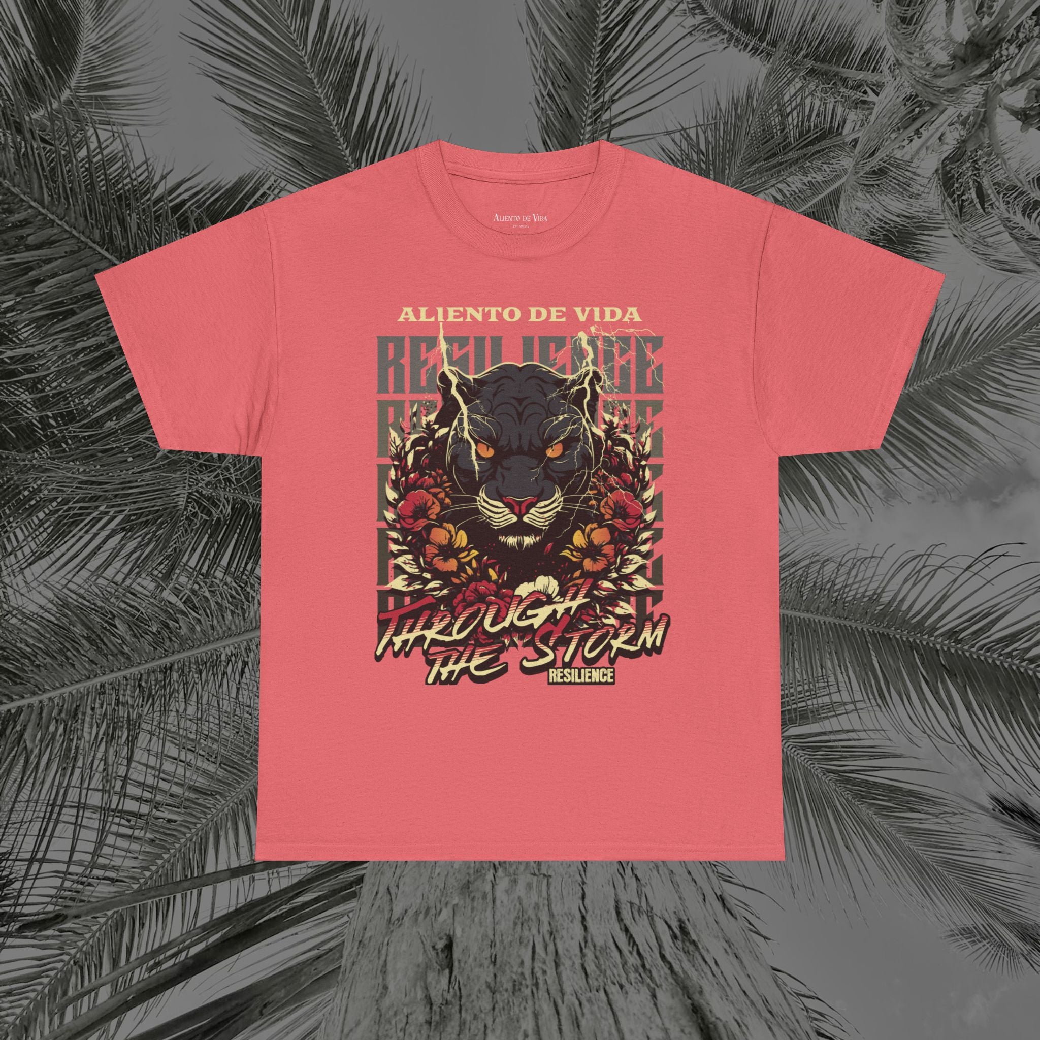 Rise of the Panther - (UNISEX) Heavy Cotton Tee - Aliento De Vida