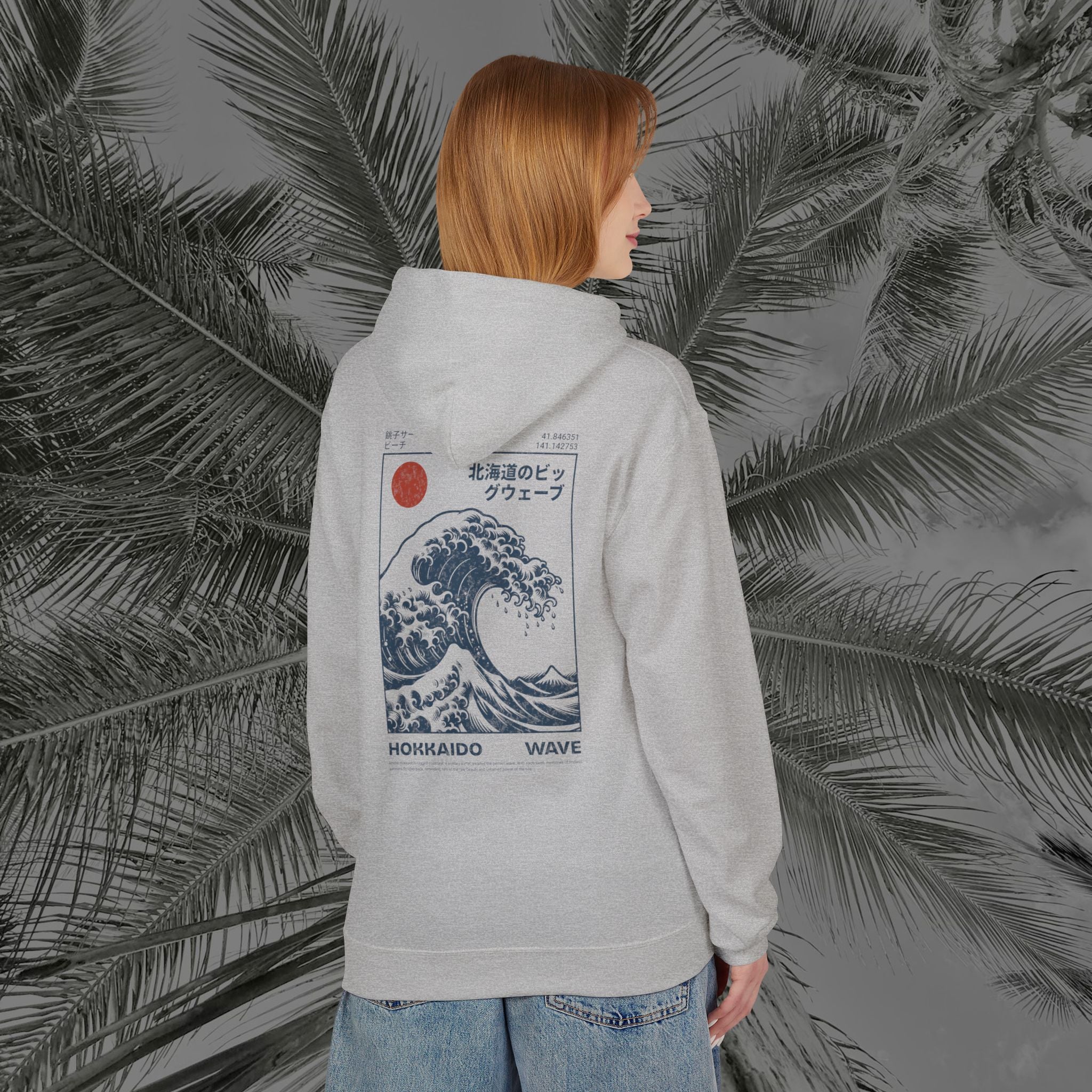 Nami of the North - (UNISEX) Midweight Hoodie - Aliento de Vida