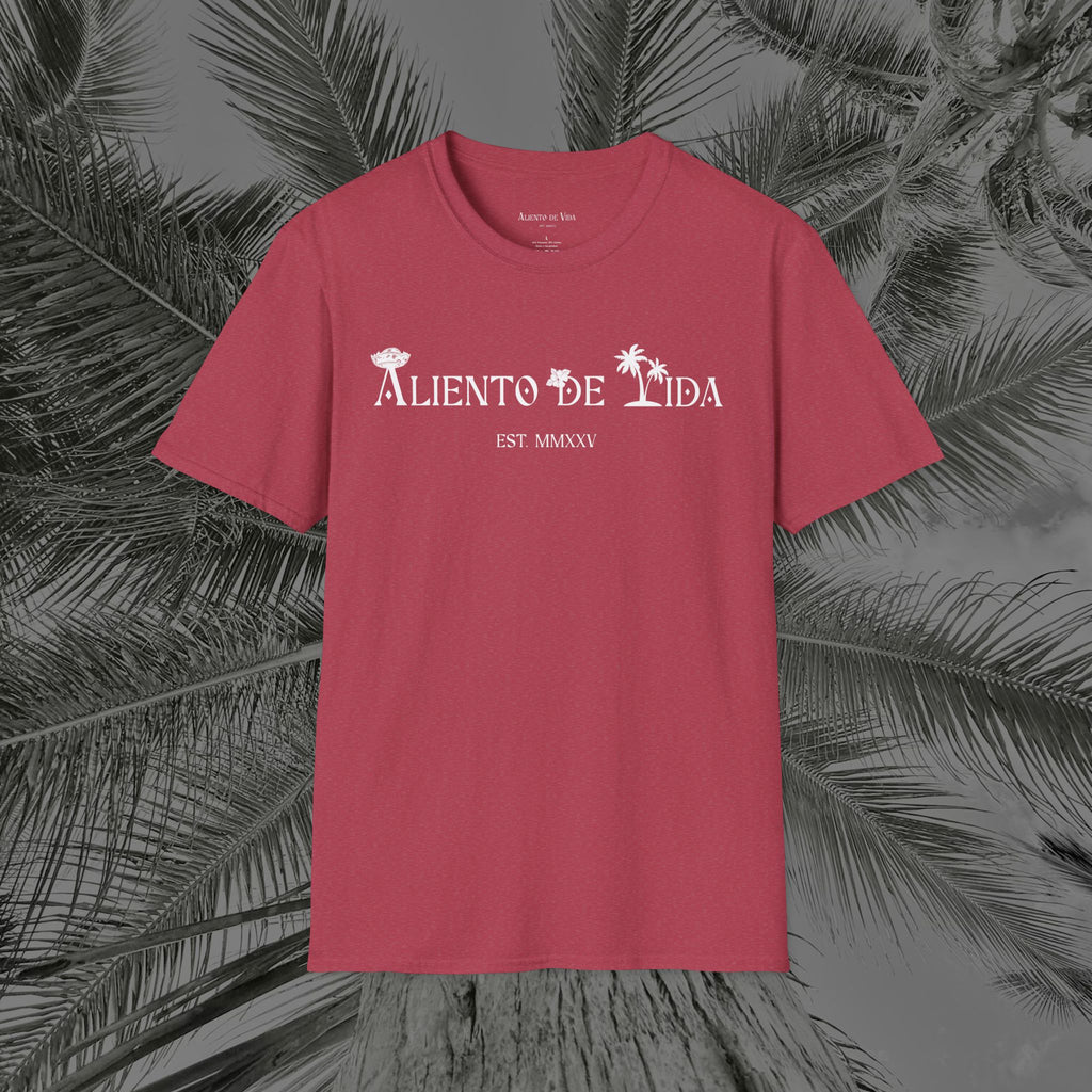 A Slice of Paradise - PR COLLECTION - (UNISEX) Soft style T-Shirt - Aliento De Vida
