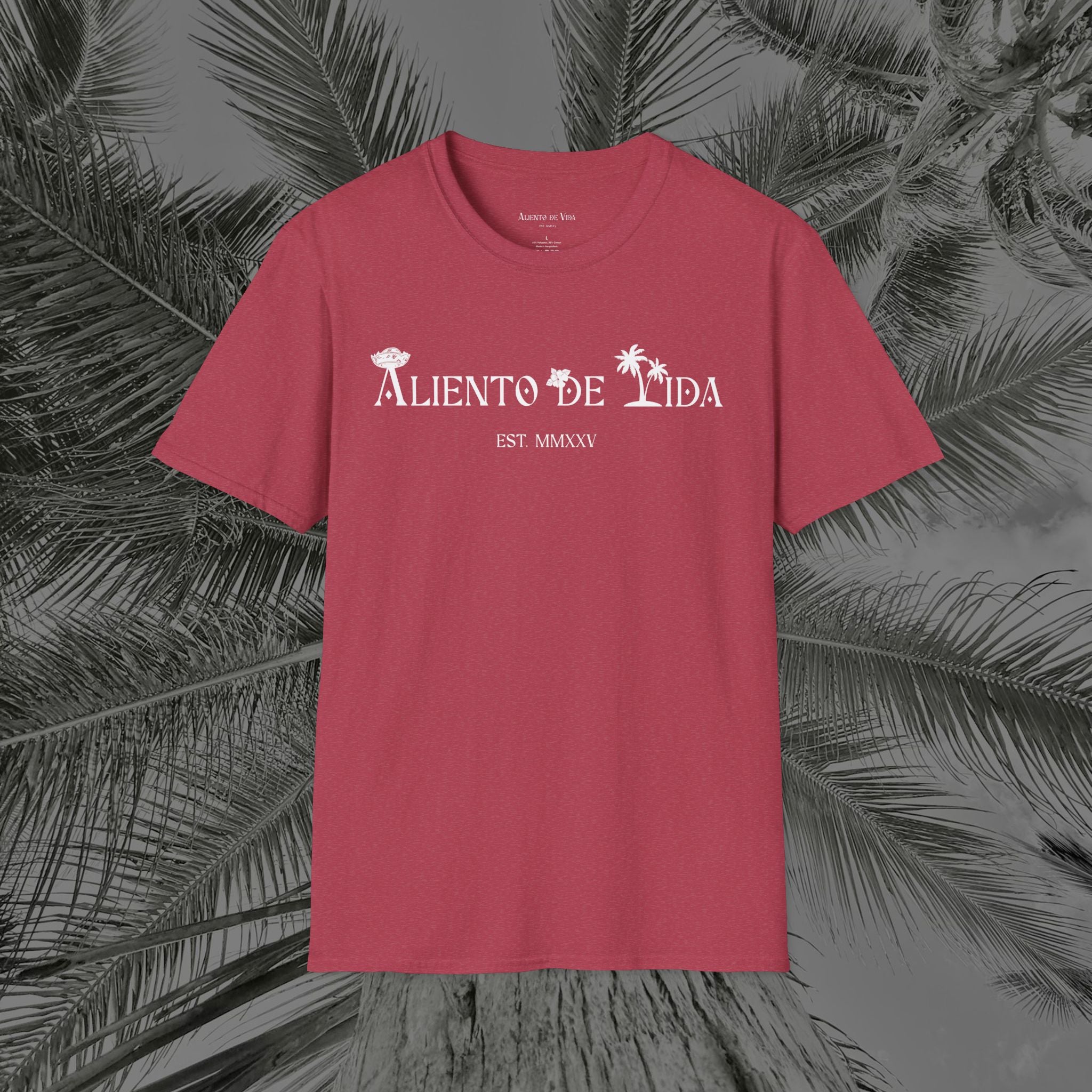 A Slice of Paradise - PR COLLECTION - (UNISEX) Soft style T-Shirt - Aliento De Vida