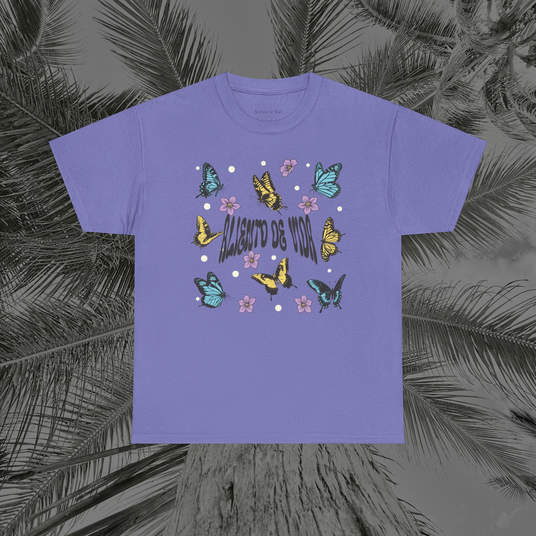 Butterfly Effect #2 - (UNISEX) Heavy Cotton T-Shirt - Aliento De Vida