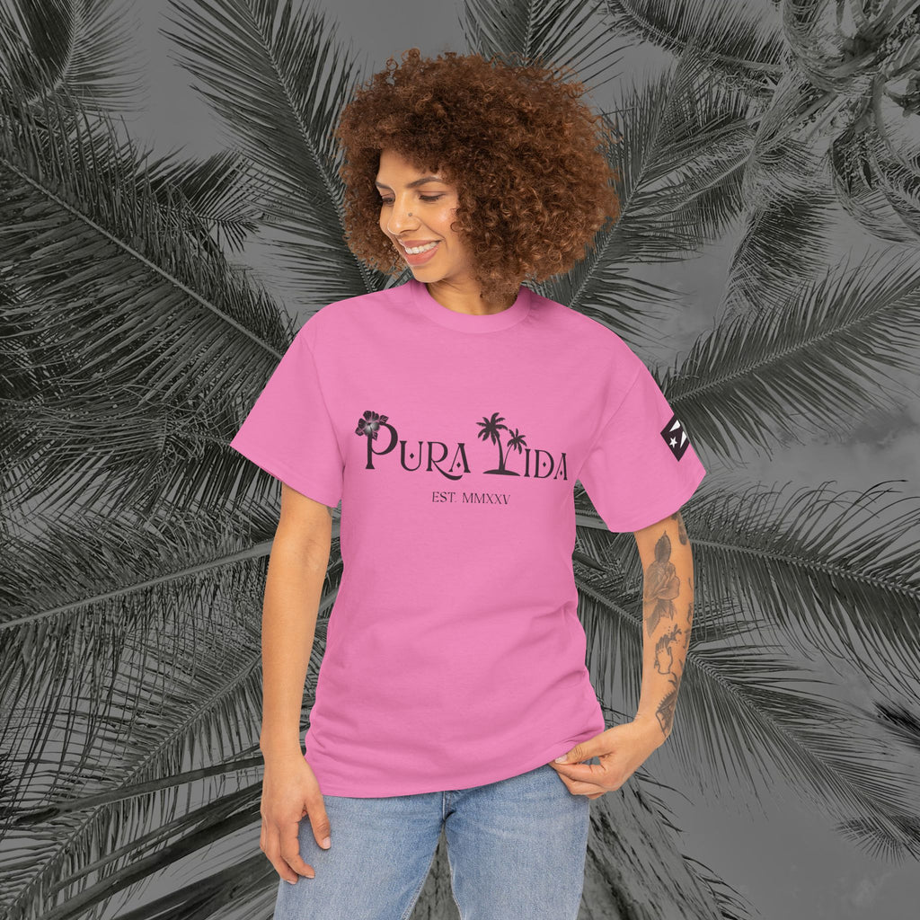 Isla Vibrante - PR COLLECTION - (UNISEX) Heavy Cotton Tee - Aliento De Vida
