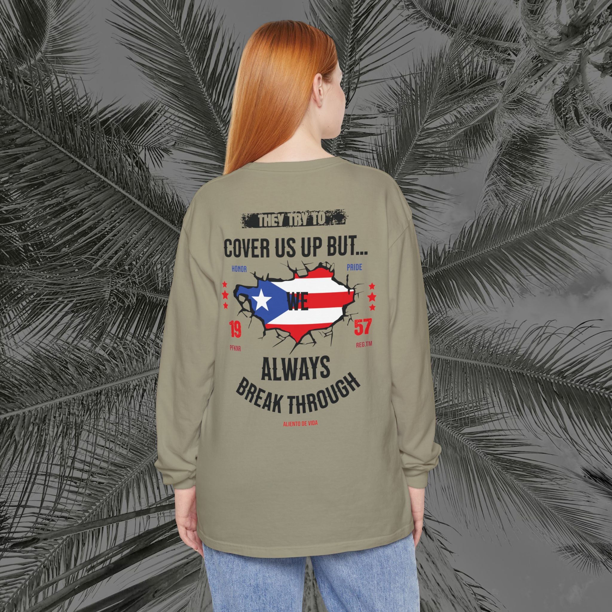 WE ARE PUERTO RICAN - (UNISEX) Long Sleeve T-Shirt - Aliento De Vida