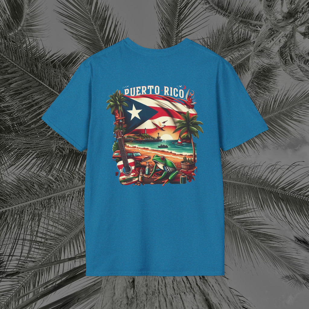 Coqui De La Playa - PR COLLECTION - (UNISEX) T-Shirt - Aliento De Vida