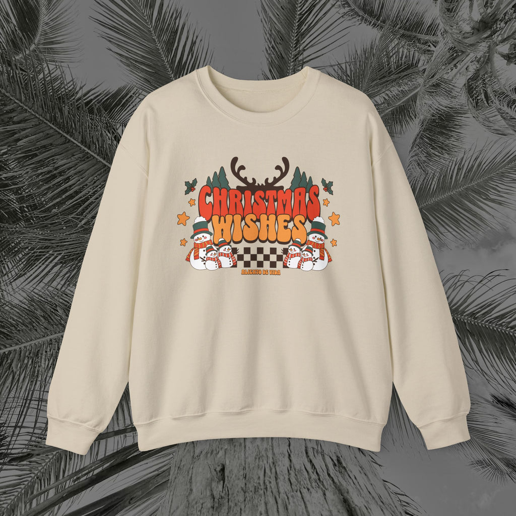 Chillin’ With My Snowmies - (UNISEX) Cozy Crewneck Sweatshirt - Aliento De Vida
