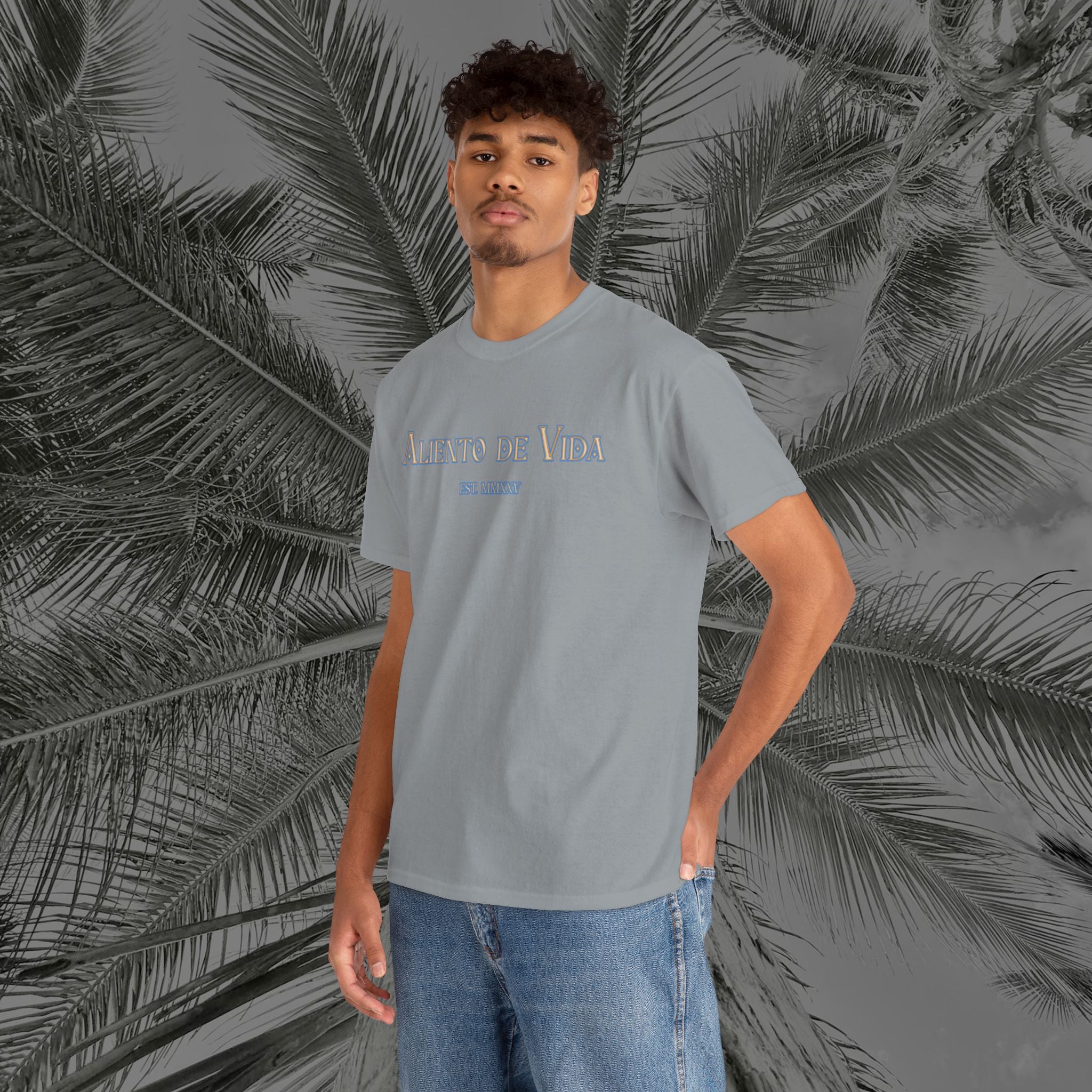 Ocean Motion - (UNISEX) Heavy Cotton Tee - Aliento De Vida