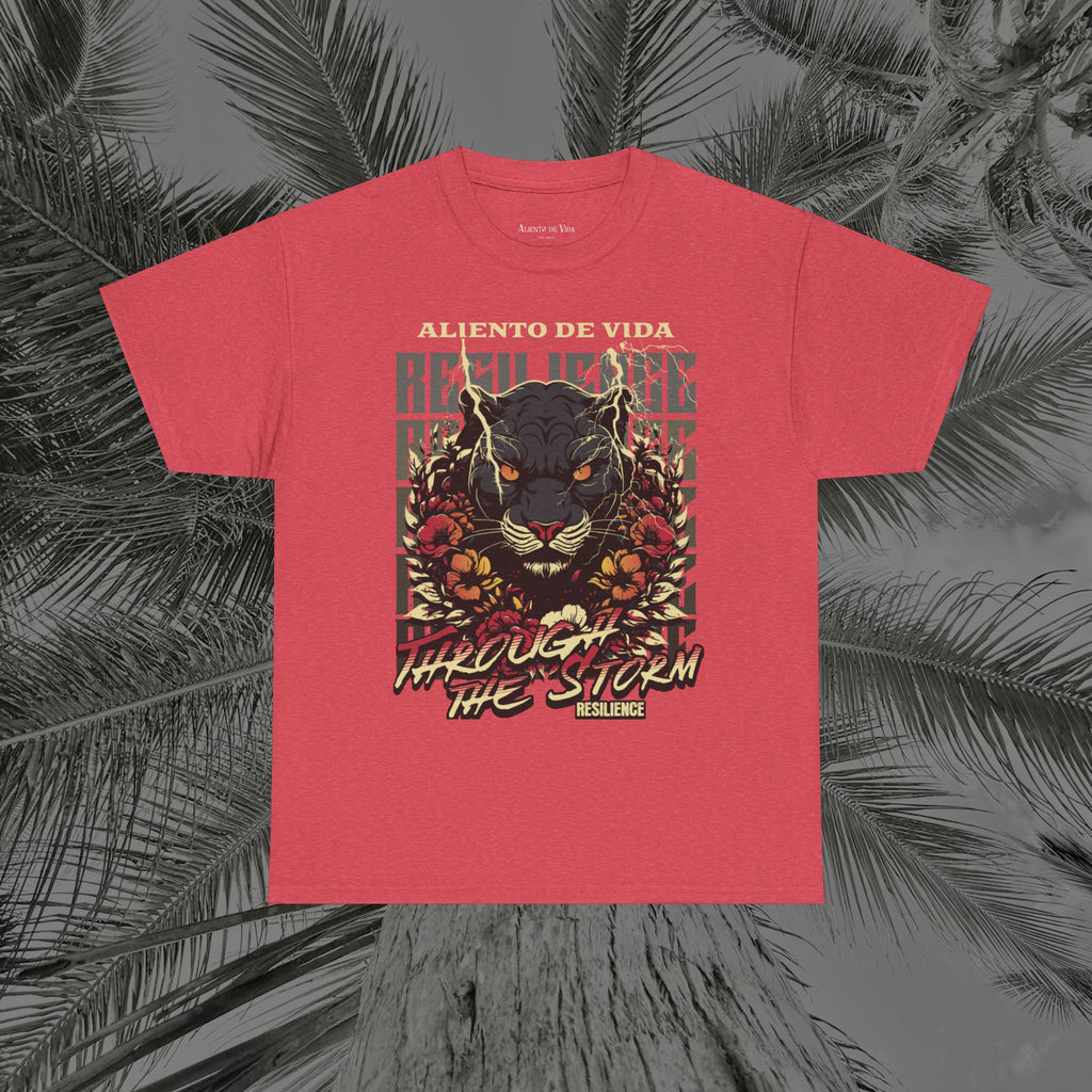 Rise of the Panther - (UNISEX) Heavy Cotton Tee - Aliento De Vida