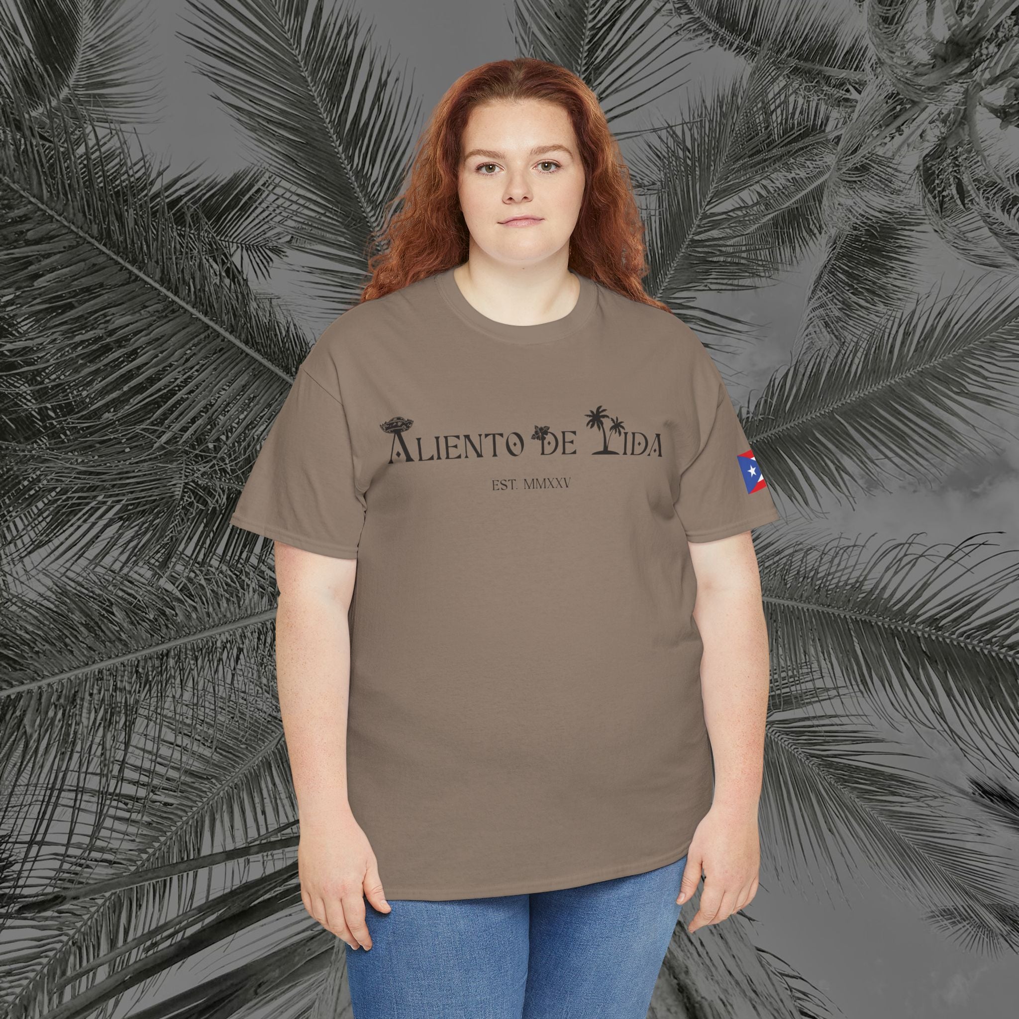 WE ARE PUERTO RICAN - PR COLLECTION - (UNISEX) Heavy Cotton Tee - Aliento De Vida